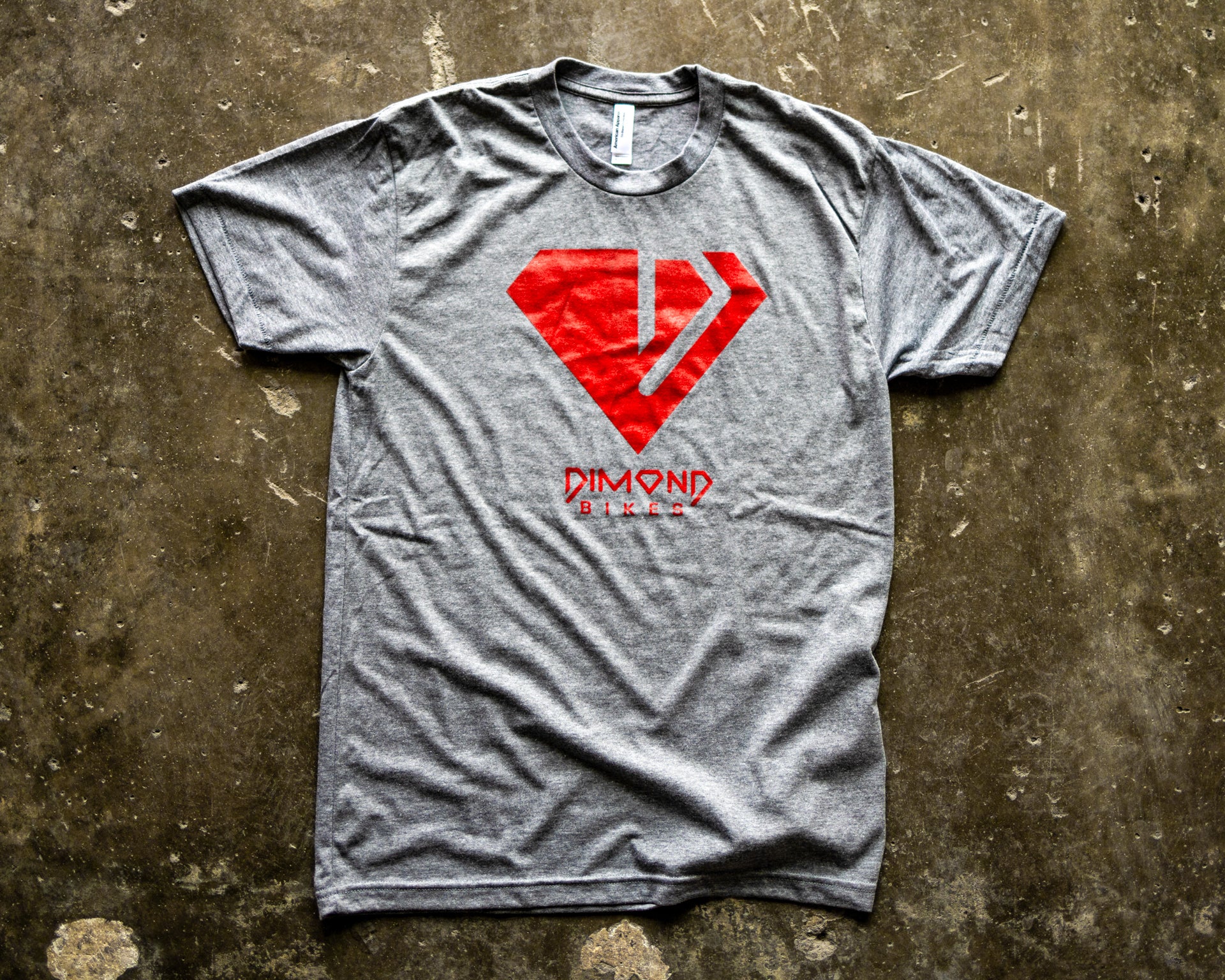 Dimond Logo Crest Gray and Red Shirt for Sale