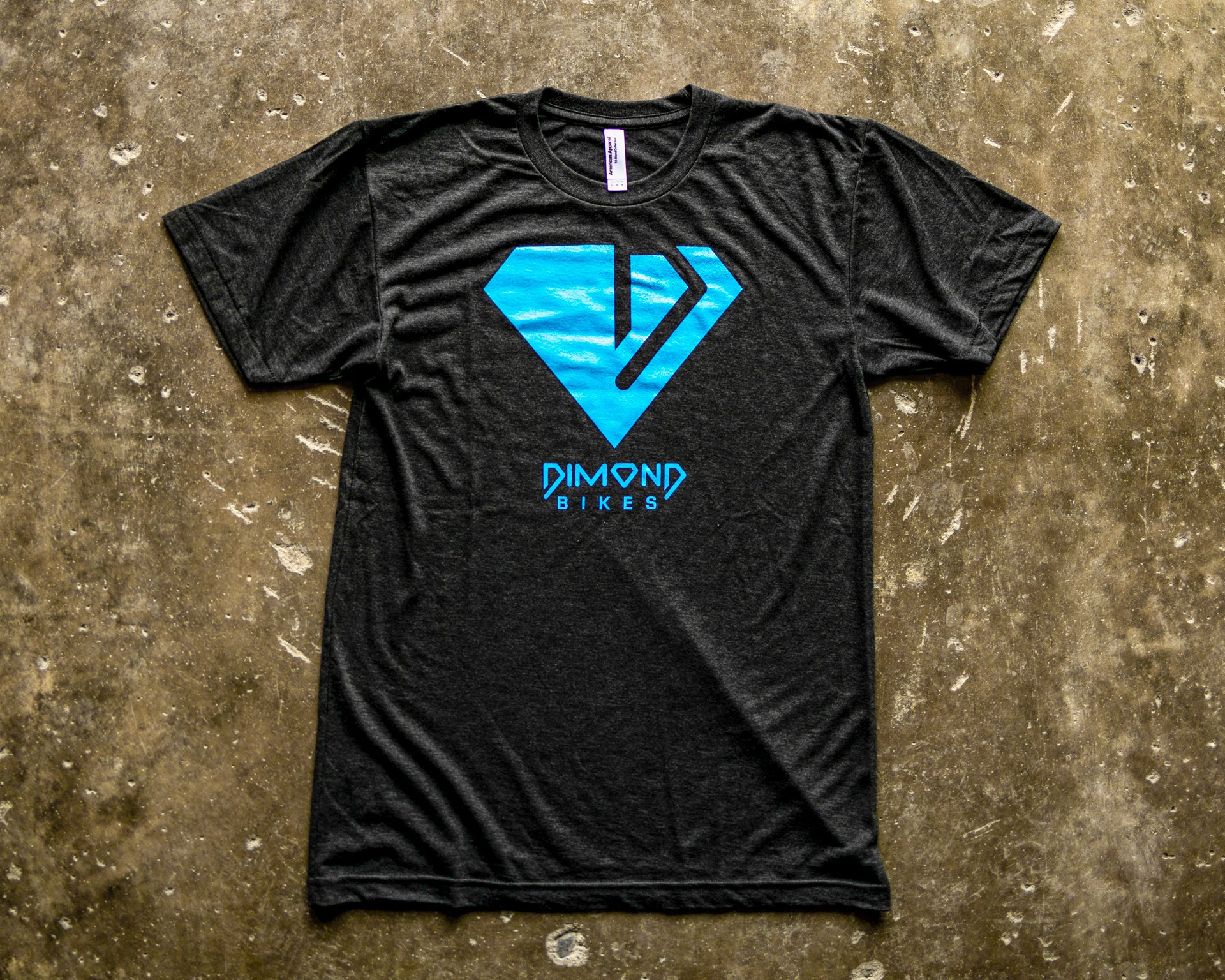 Tri-Black with Electric Blue Tshirt